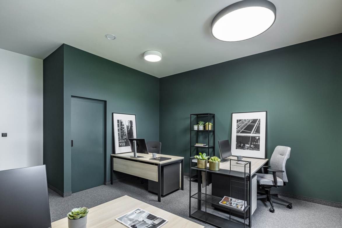 Nowoczesne, komfortowe biura w Lena Lighting