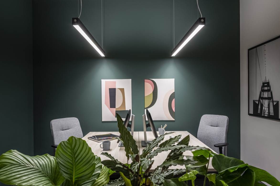 Nowoczesne, komfortowe biura w Lena Lighting