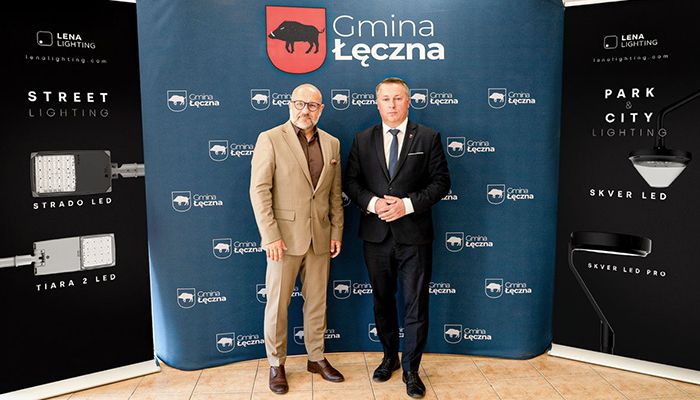 Modernizujeme osvětlení v obci Łęczna, čímž zvyšujeme bezpečnost a energetickou účinnost