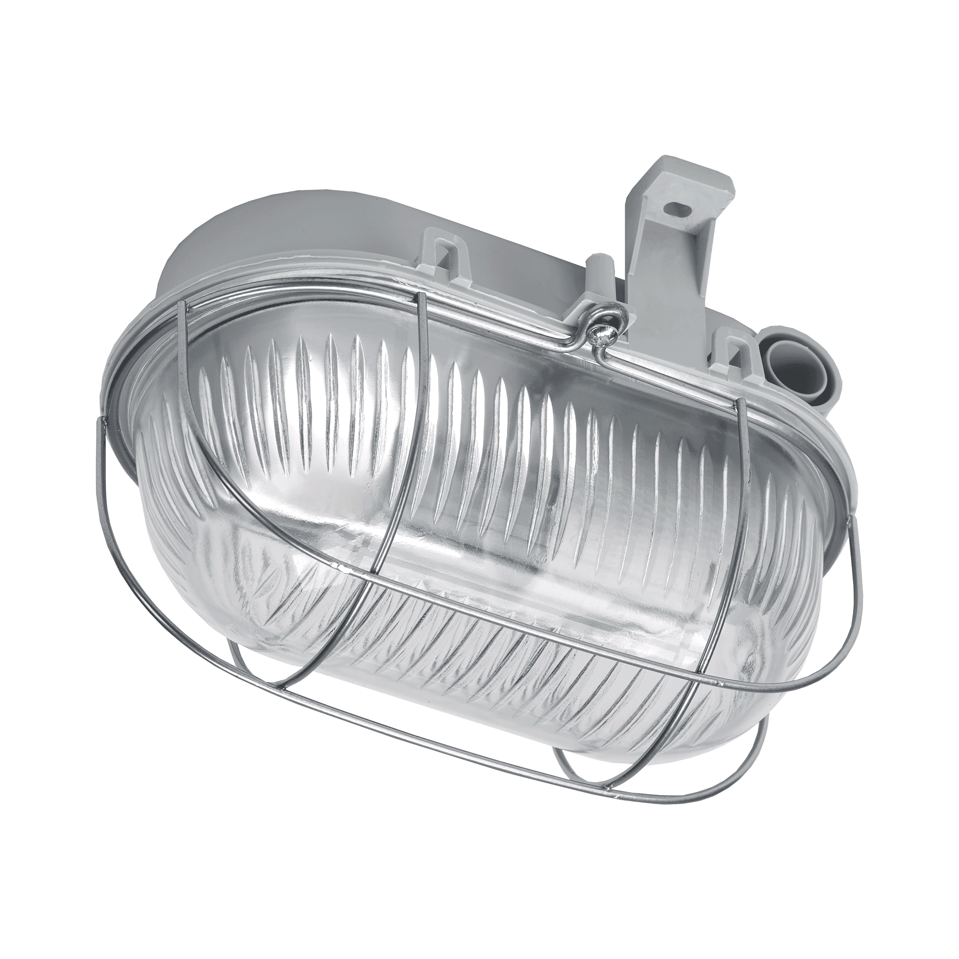 Oval 60 Simetal szary