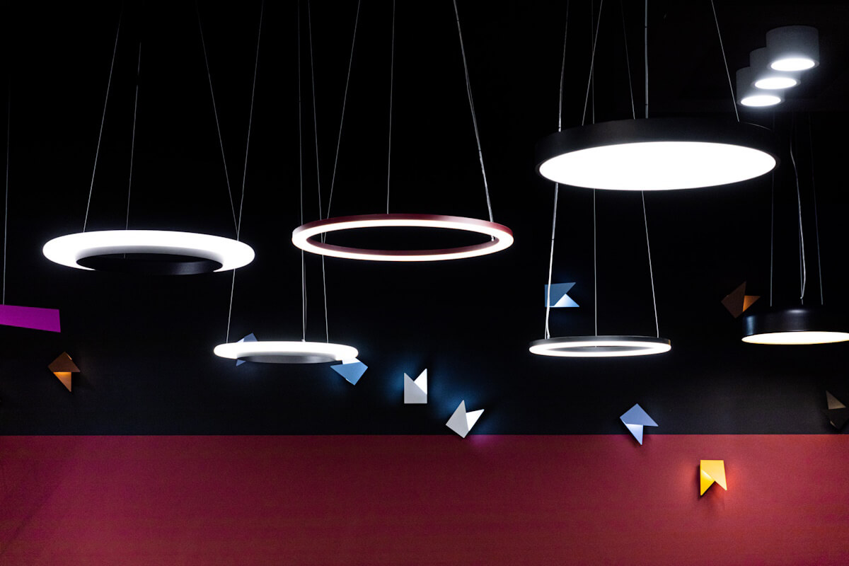 Showroom a konferenční místnost společnosti Lena Lighting