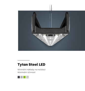 Lena Lighting- Tytan Steel LED cover CZ