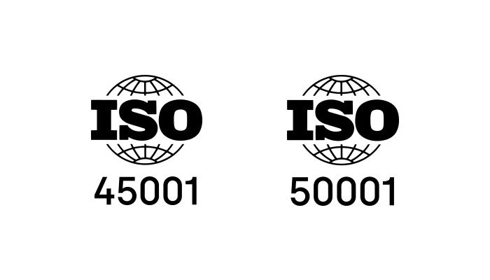 Získali jsme certifikáty ISO 45001:2018 a ISO 50001:2018!