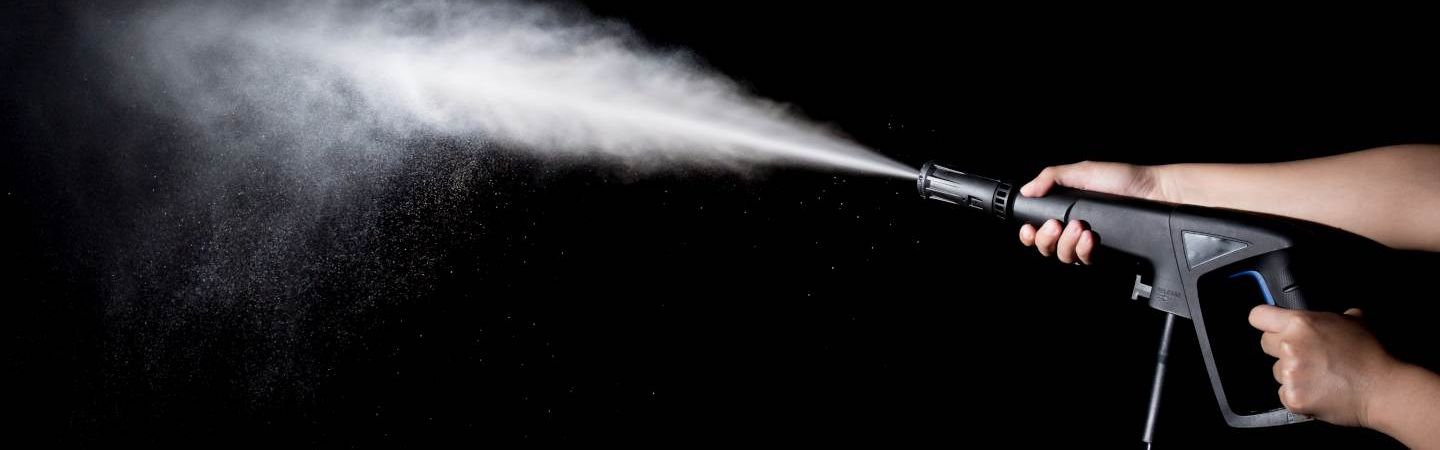 Lena Lighting person holding the washer