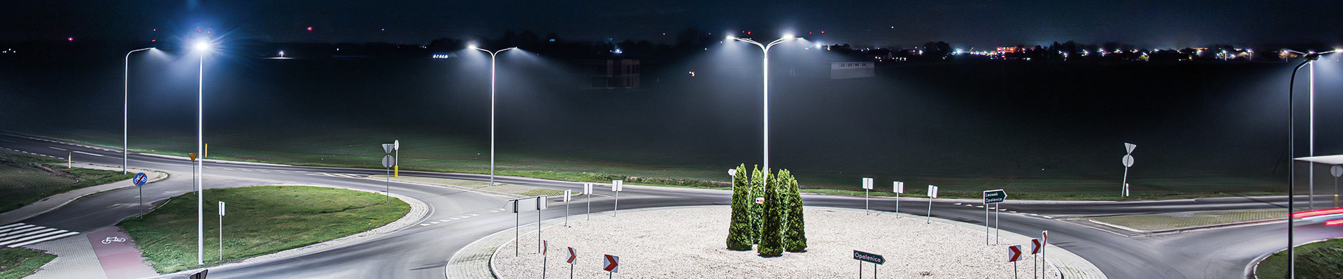 V obci Opalenica jsme zmodernizovali osvětlení. Snížení spotřeby energie o více než 60 %