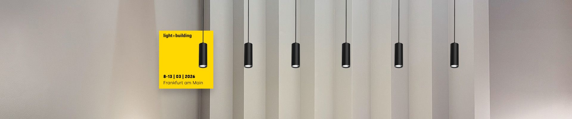 Začaly veletrhy Light&Building 2026 – zveme vás na náš stánek H60 v hale 4.1.
