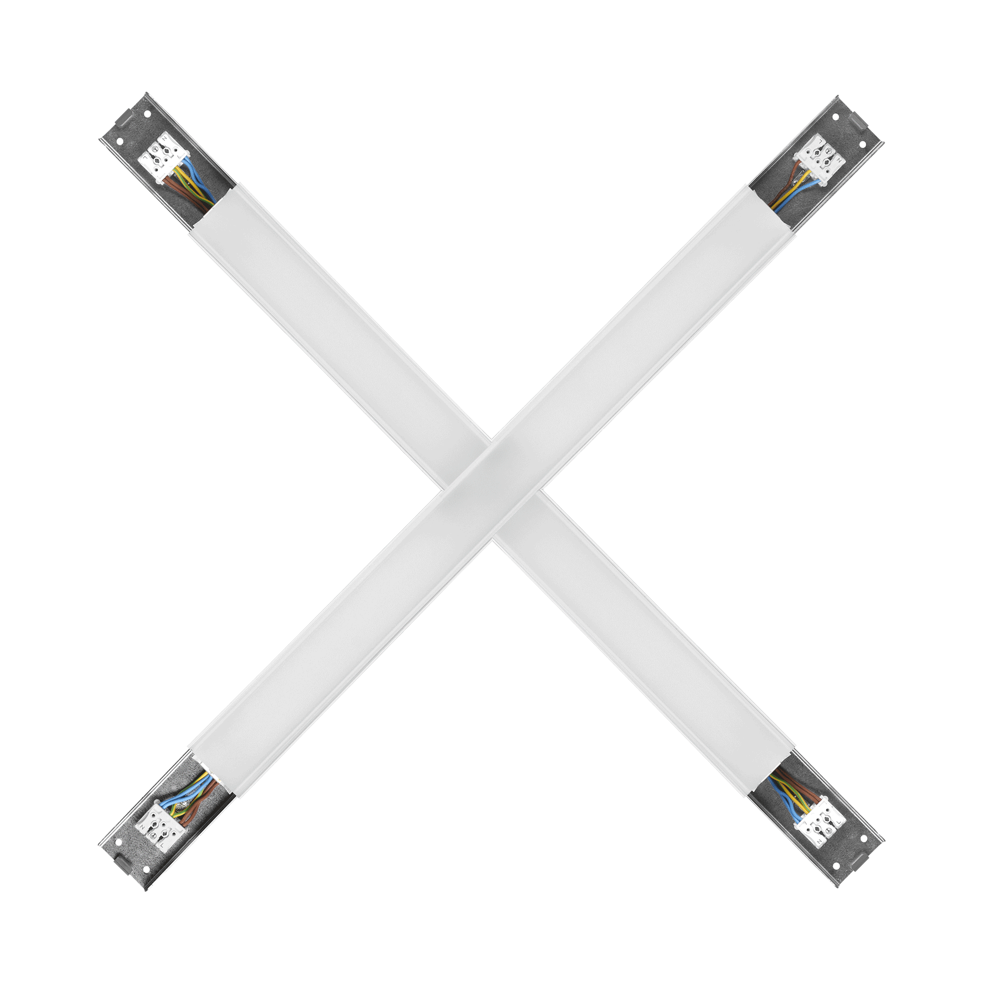 Baris 52 LED Łączniki-X-BIALY