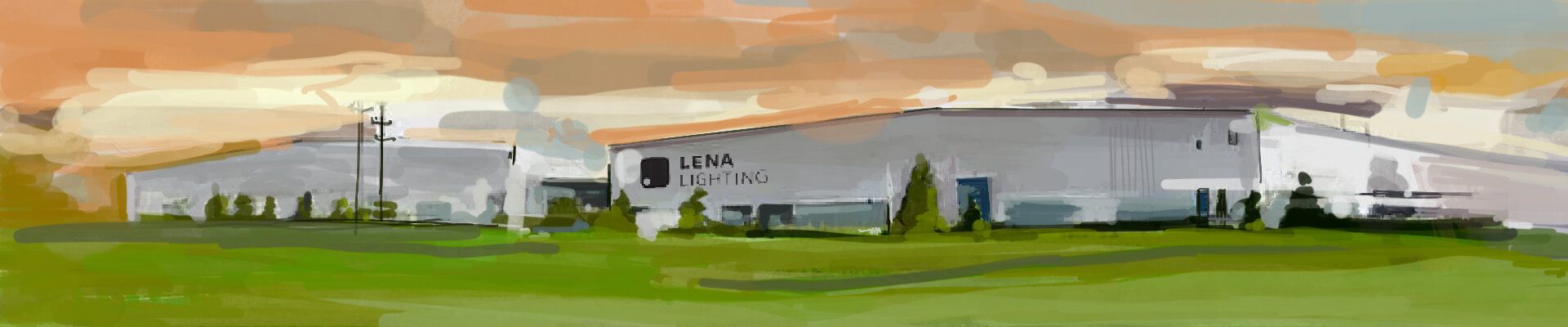 Lena Lighting- továrna a sklad