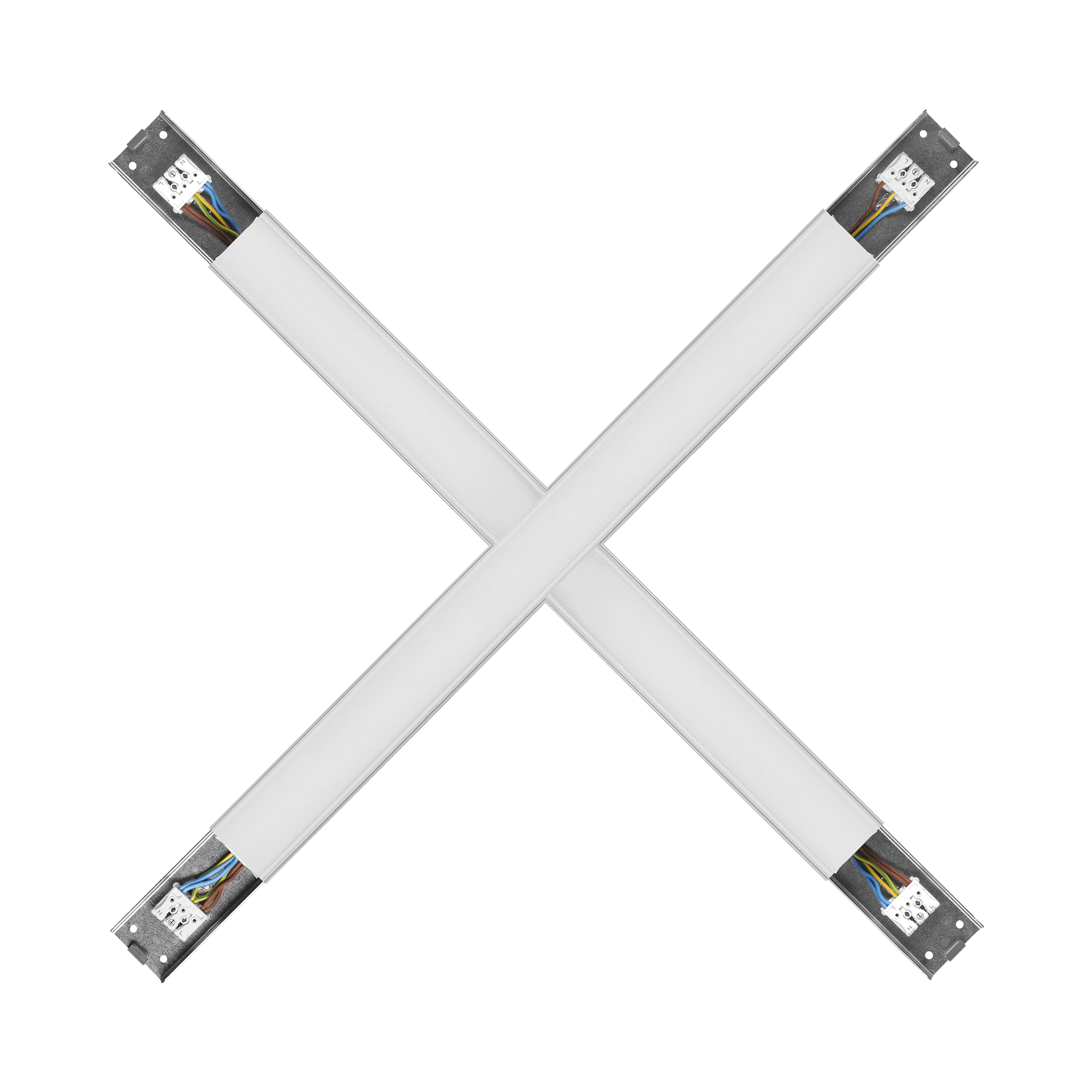 Baris 52 LED Łączniki-X-ALU