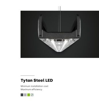 Lena Lighting- Tytan Steel LED