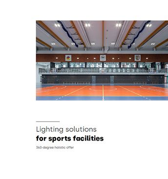 Lena Lighting Lighting solutions for sports facilities